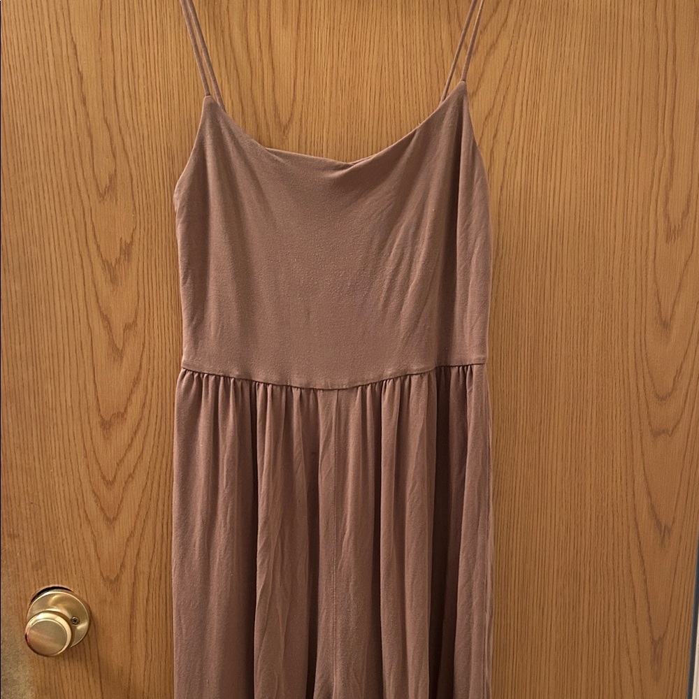 Wilfred Market Jumpsuit in Taupe M
